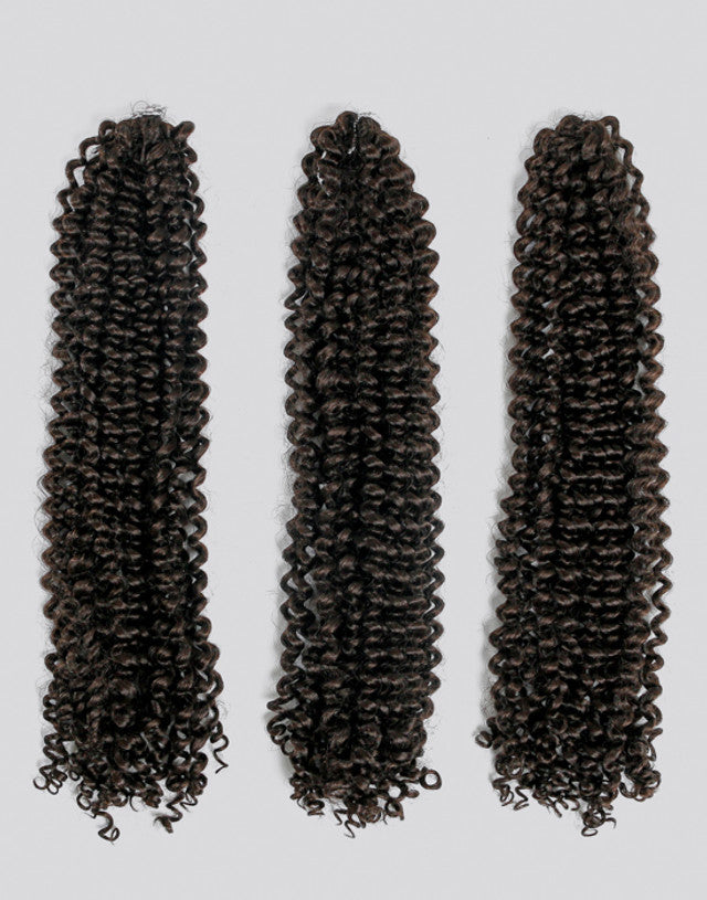 Synthetic Ruwa Braids 3x Water Wave Crochet 18"