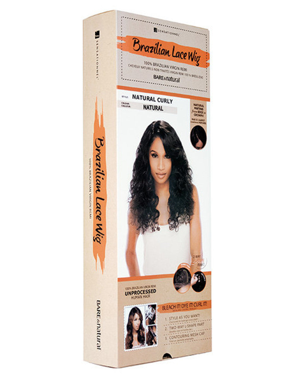 Brazilian Virgin Remi Natural Wig Curly