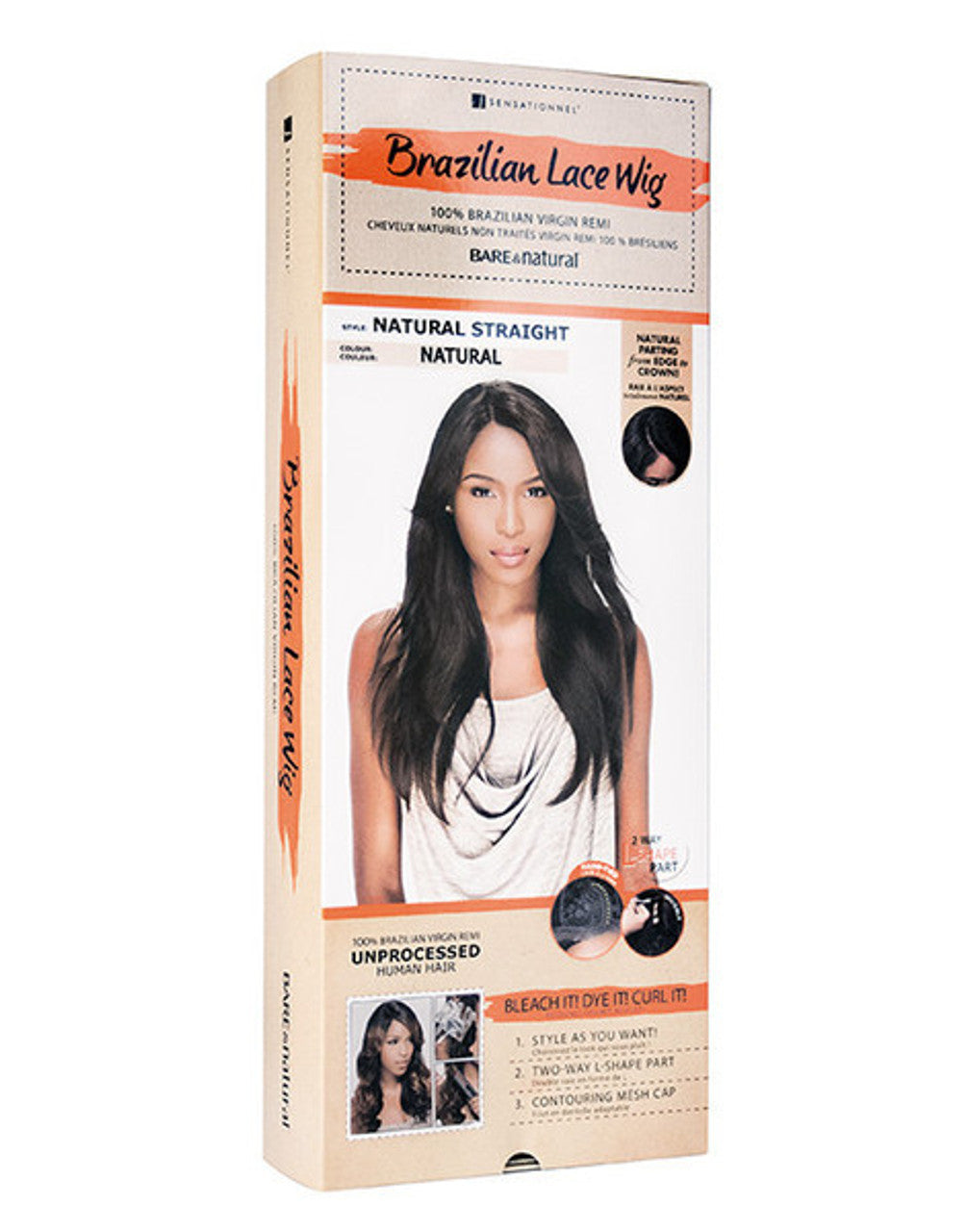Brazilian Virgin Remi Wig Natural Straight