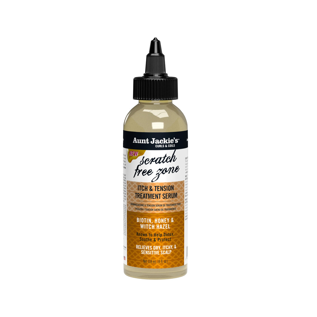 Aunt Jackies Itch & Tension Treatment Serum 118 ml