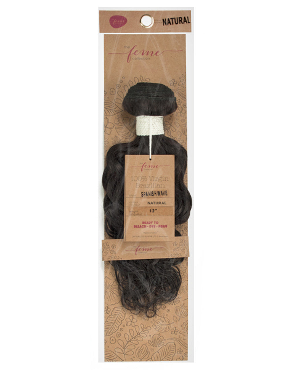 Virgin Brazilian Hair Spanish Wave