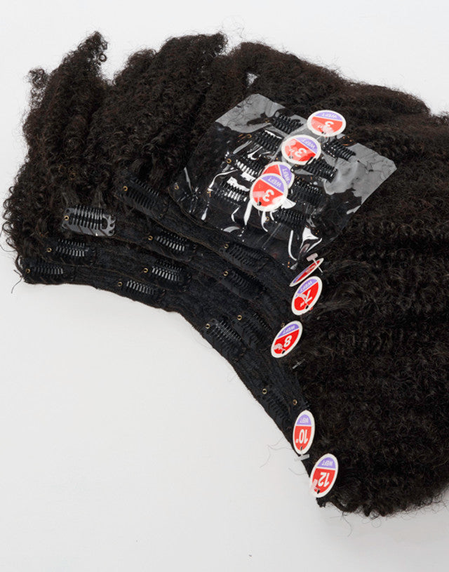Big Beautiful Hair Clip-in - 4C Corkscrew Afro
