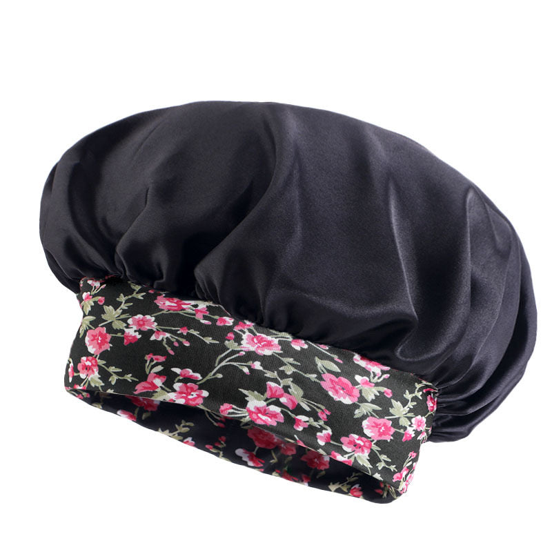 Lady Royal Satin Kids Bonnet with Floral or Animal Print