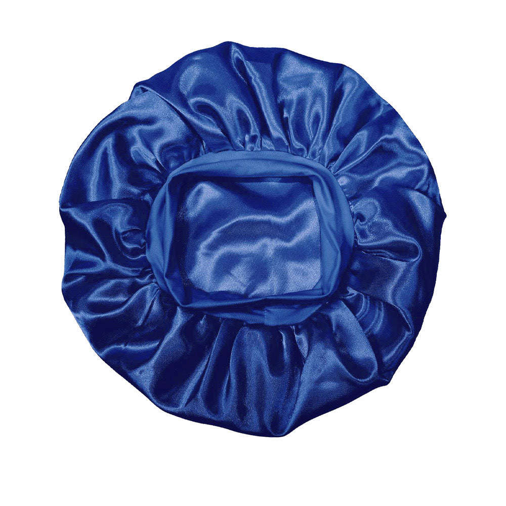 Lady Royal Kids' Satin Sleep Bonnet with Wide Band
