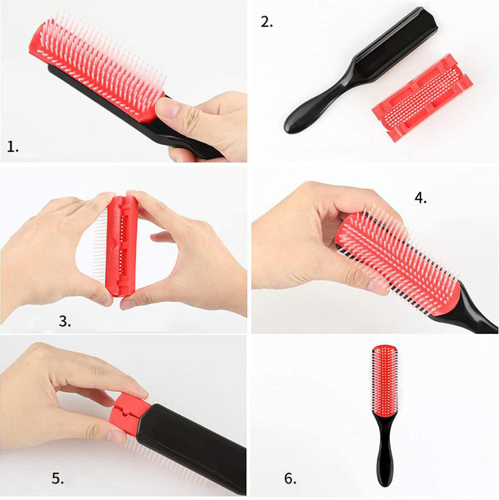 Lady Royal Nine-Row Detangling Hair Brush