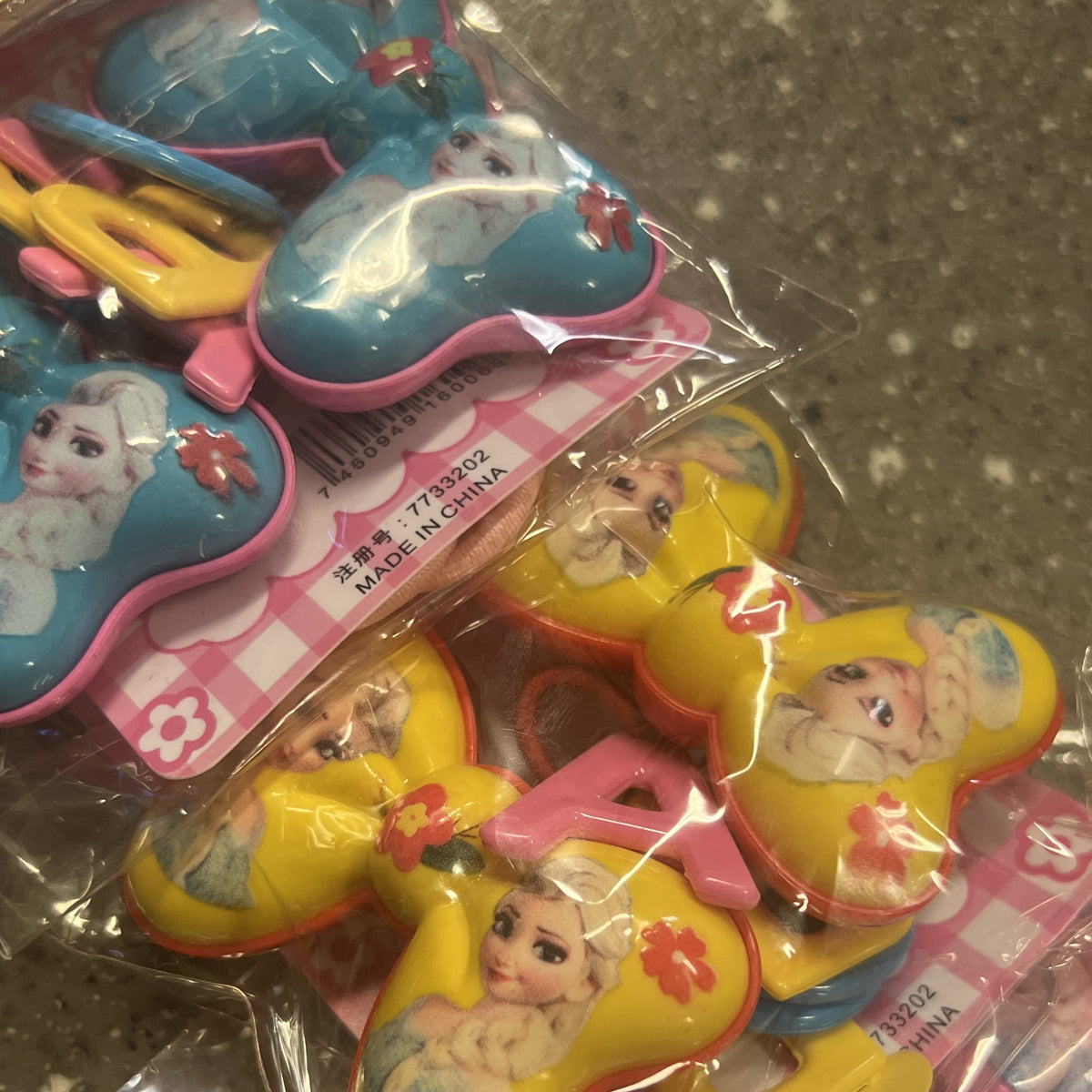 Kids Hair Bobbles - Elsa