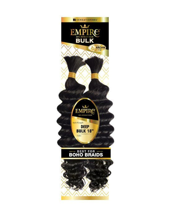 Empire Human Hair Deep Bulk 18"