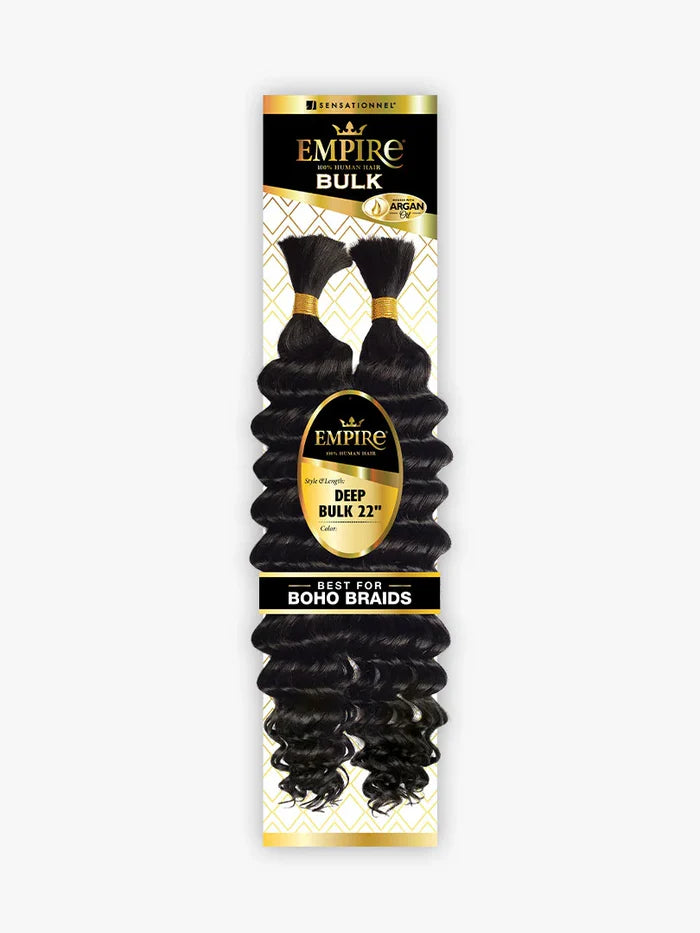 Empire Human Hair Deep Bulk 22"