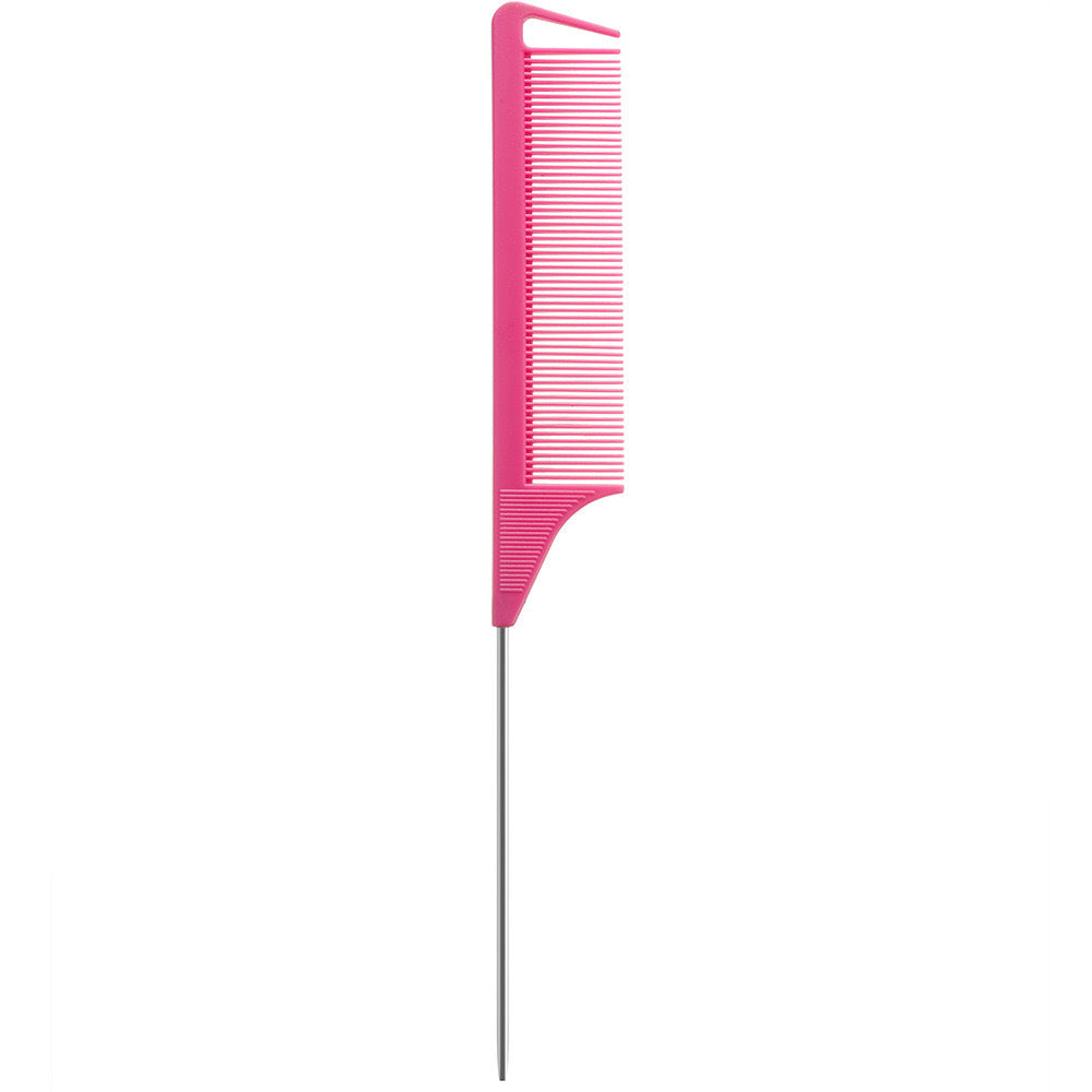 Long Tail Comb with Stainless Steel Rat Tail
