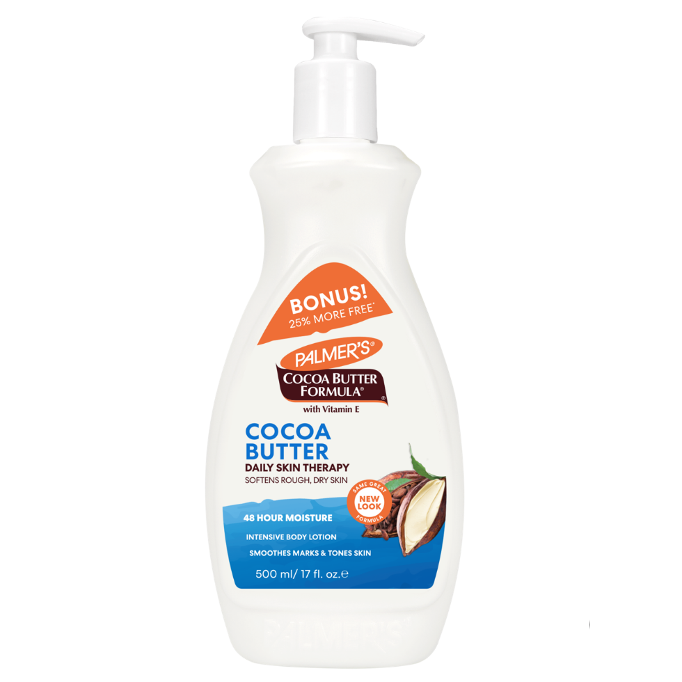 <transcy>PALMERS COCOA BUTTER FORMULA BODY LOTION, 350 ML OR 500 ML</transcy>