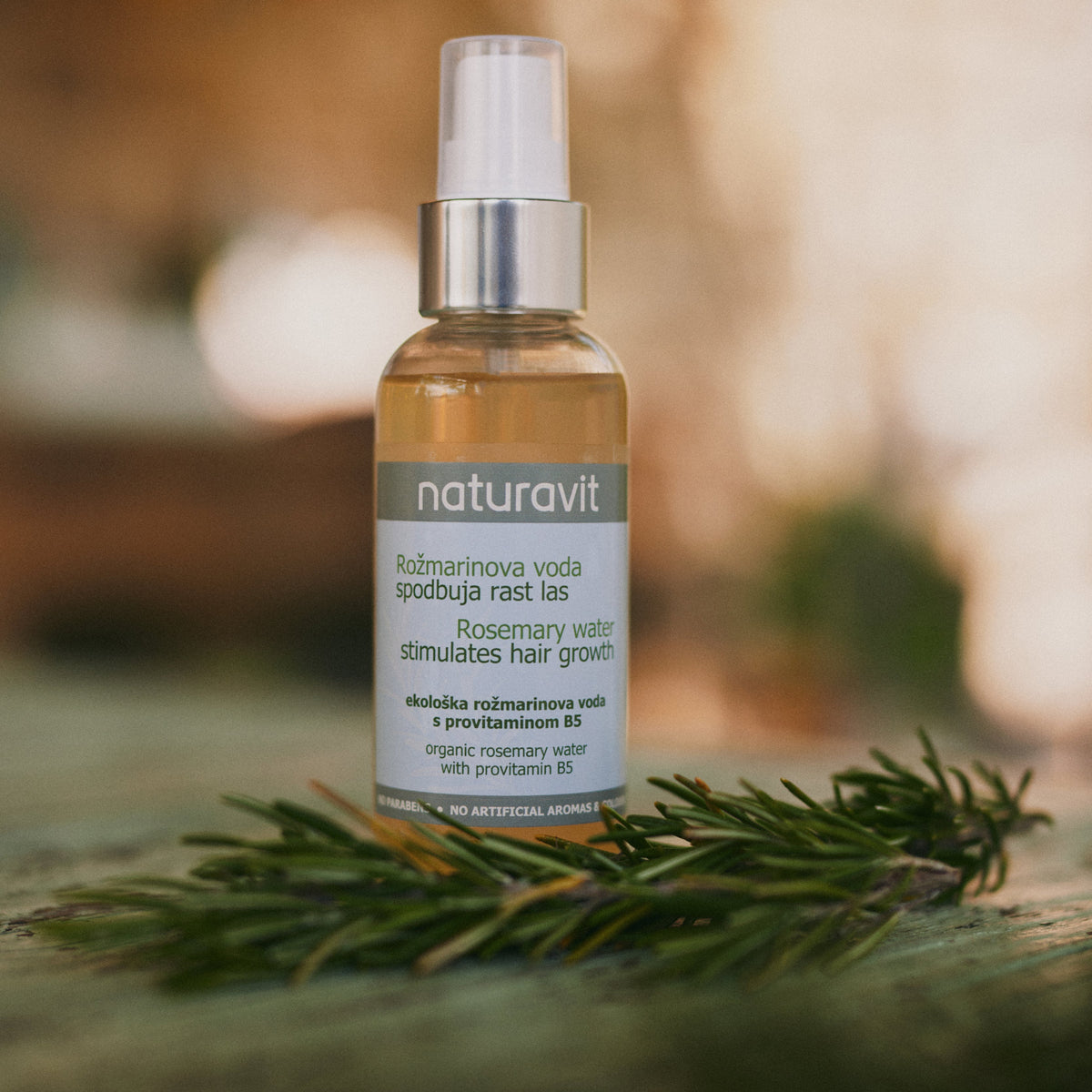 Organic Naturavit Rosmarinvatten 100ml