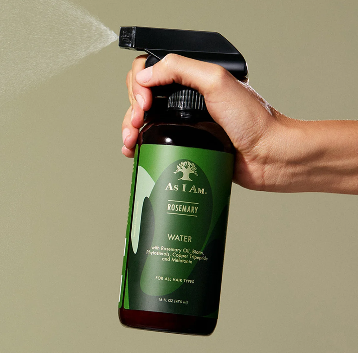As I Am Rosemary Water Spray 16oz