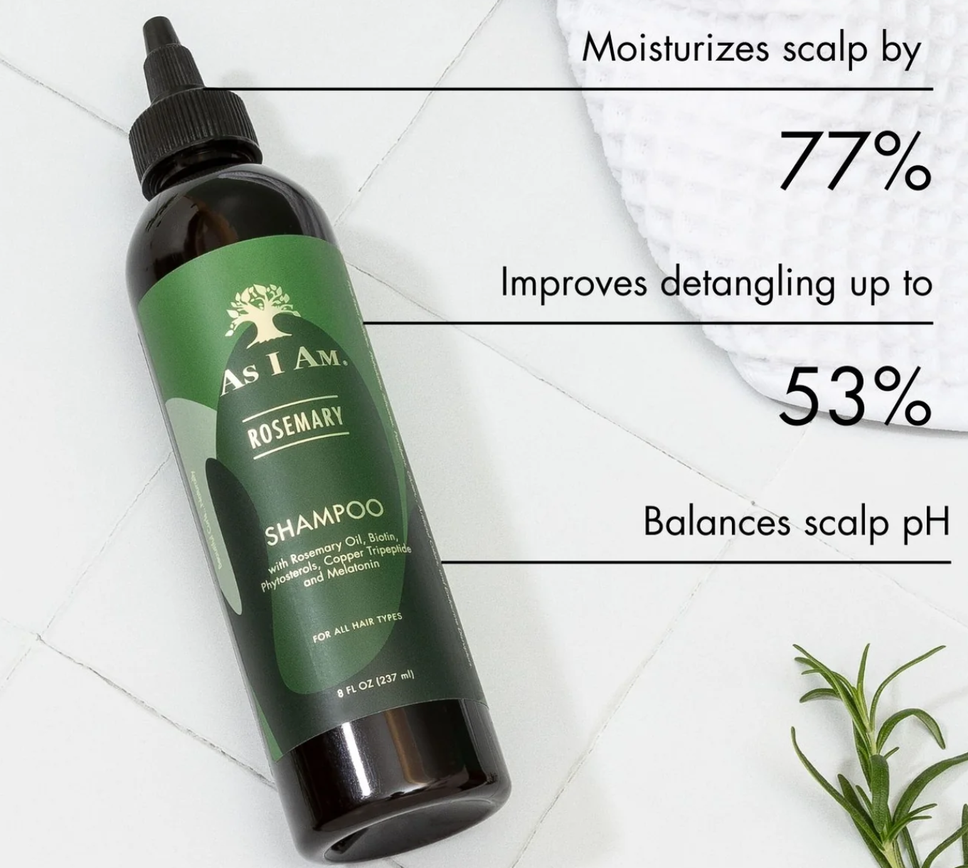 As I Am Rosemary Shampoo