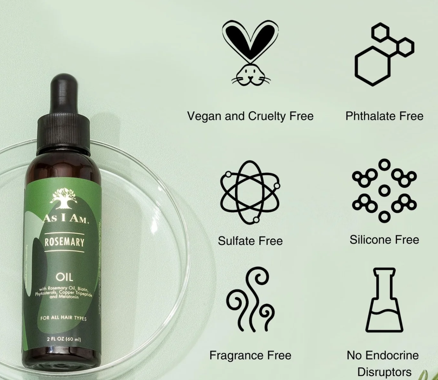 As I am Rosemary Oil 2oz