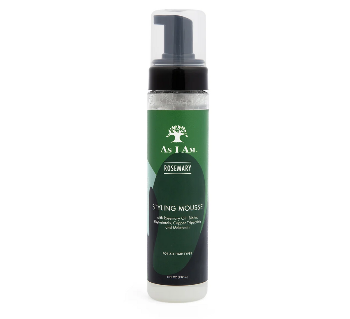 As I am Rosemary Styling Mousse 8oz