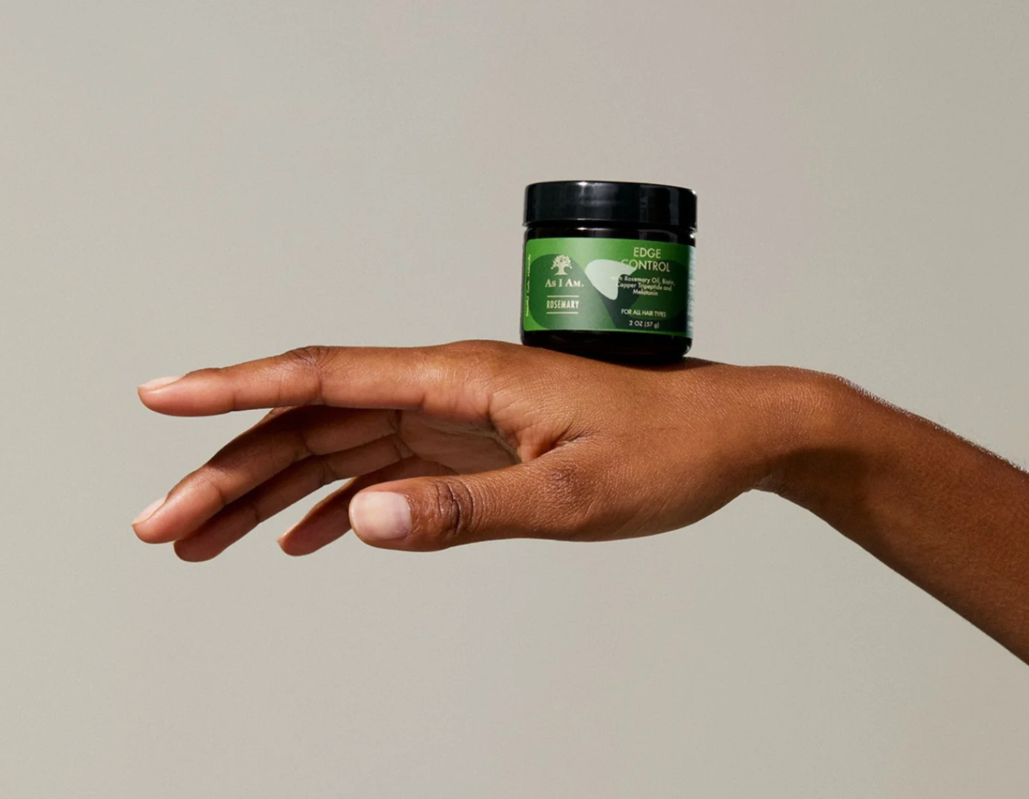 As I Am Rosemary Edge Control 2oz