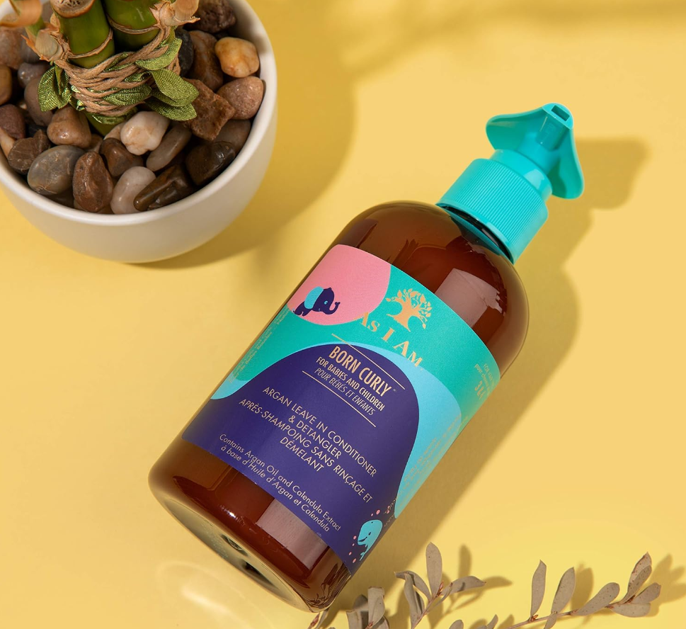 As I am Born Curly Argan Leave-In Conditioner & Detangler