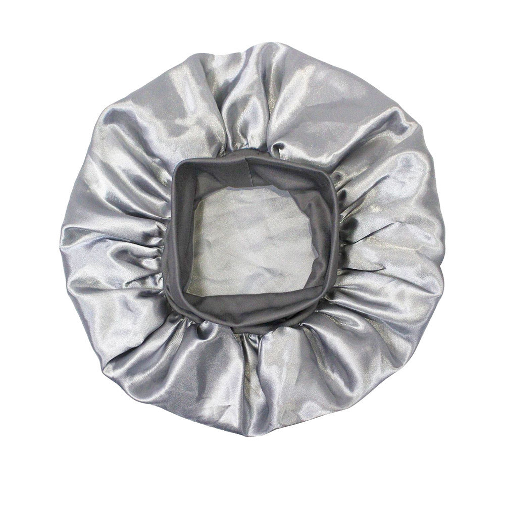 Lady Royal Kids' Satin Sleep Bonnet with Wide Band