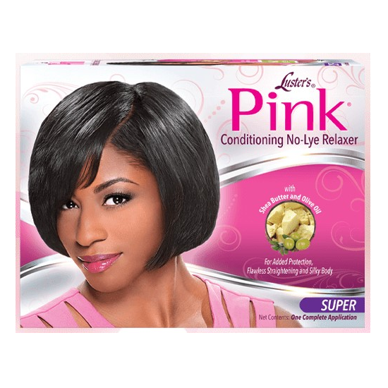 Luster's Pink Conditioning No-Lye Relaxer Super One Application