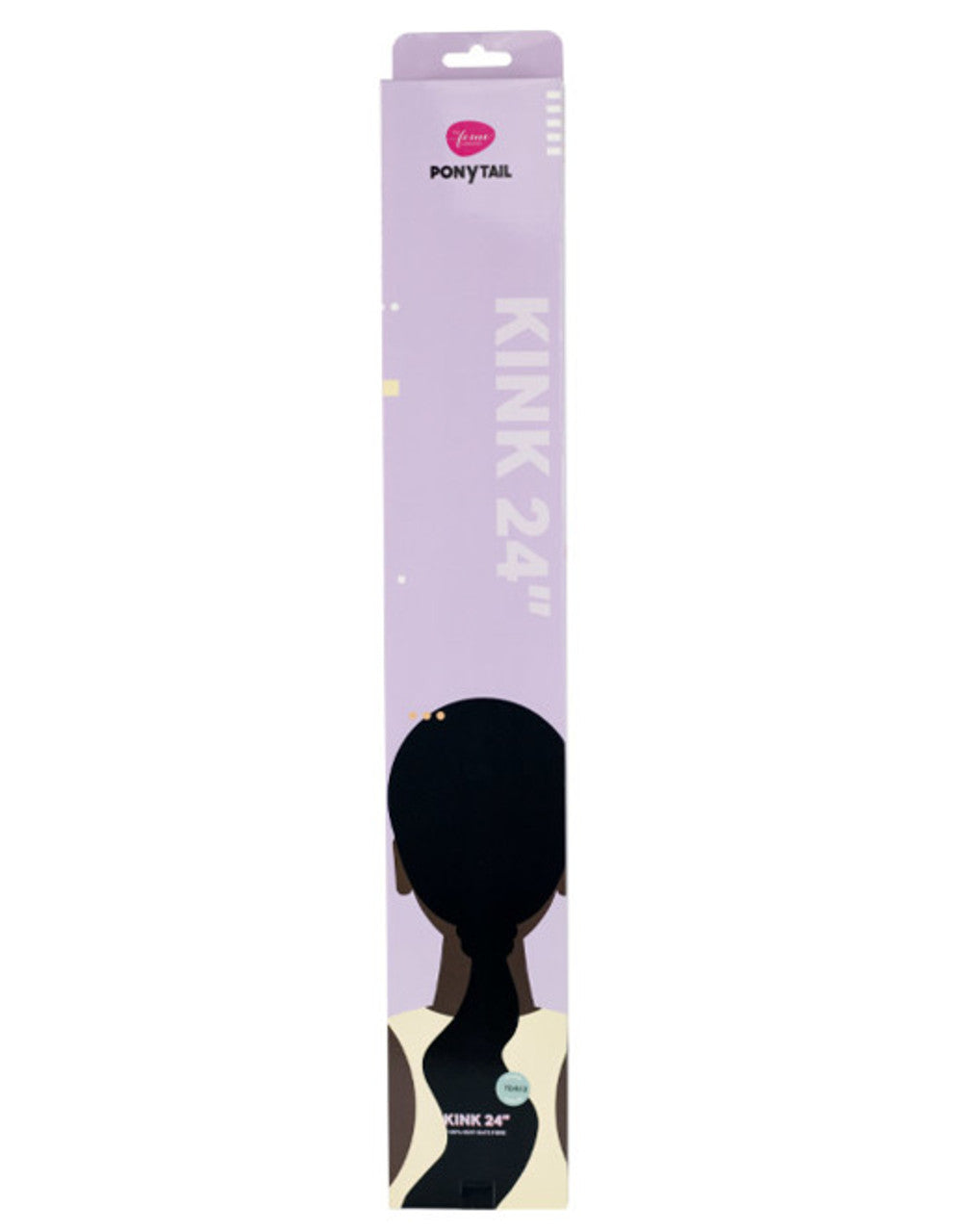 Heatsafe Ponytail Kink 24"