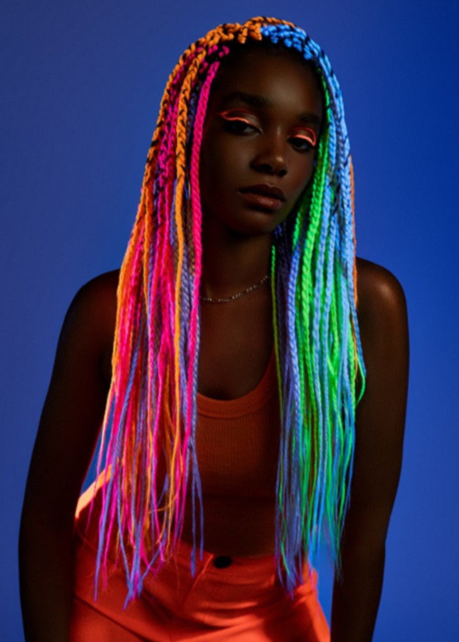 X-Pression Pre-stretched Braids Ultraviolet 2X46"