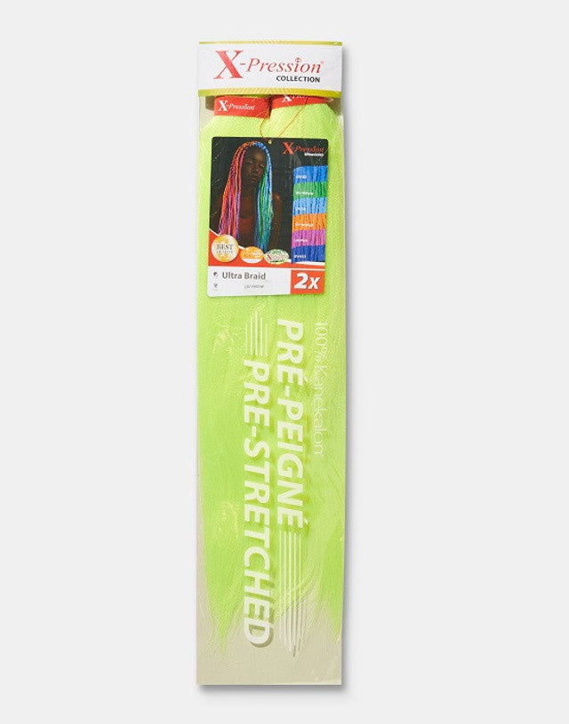 X-Pression Pre-stretched Braids Ultraviolet 2X46"