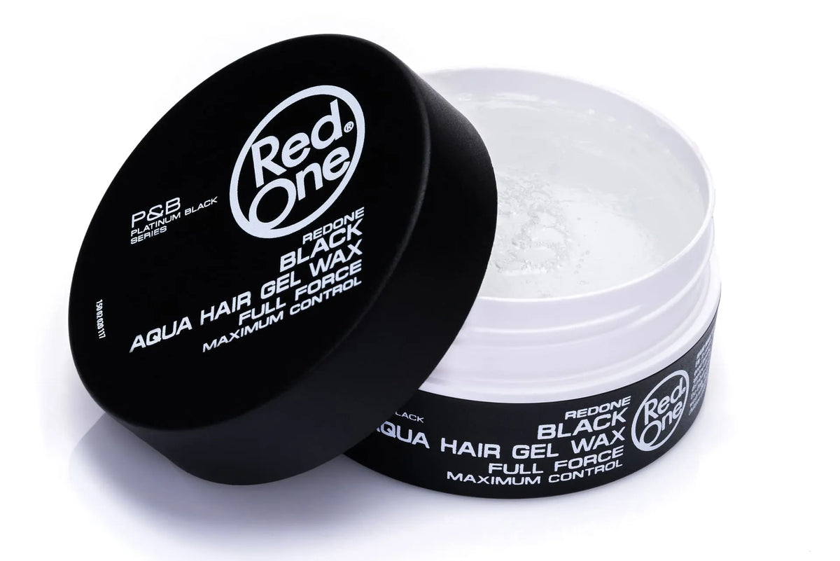 Red One Black Aqua Hair Gel Wax 5.07oz