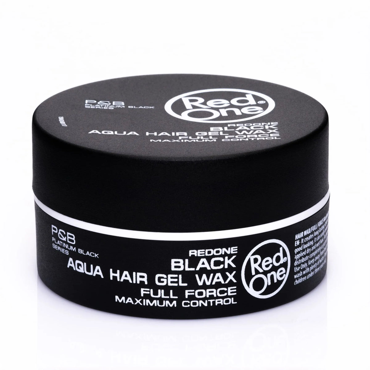 Red One Black Aqua Hair Gel Wax 5.07oz