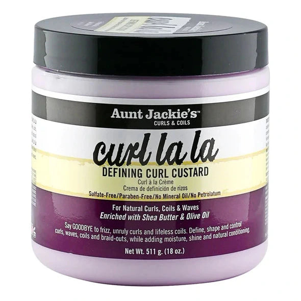 Aunt Jackie's Curl La La Defining Curl Custard 15oz