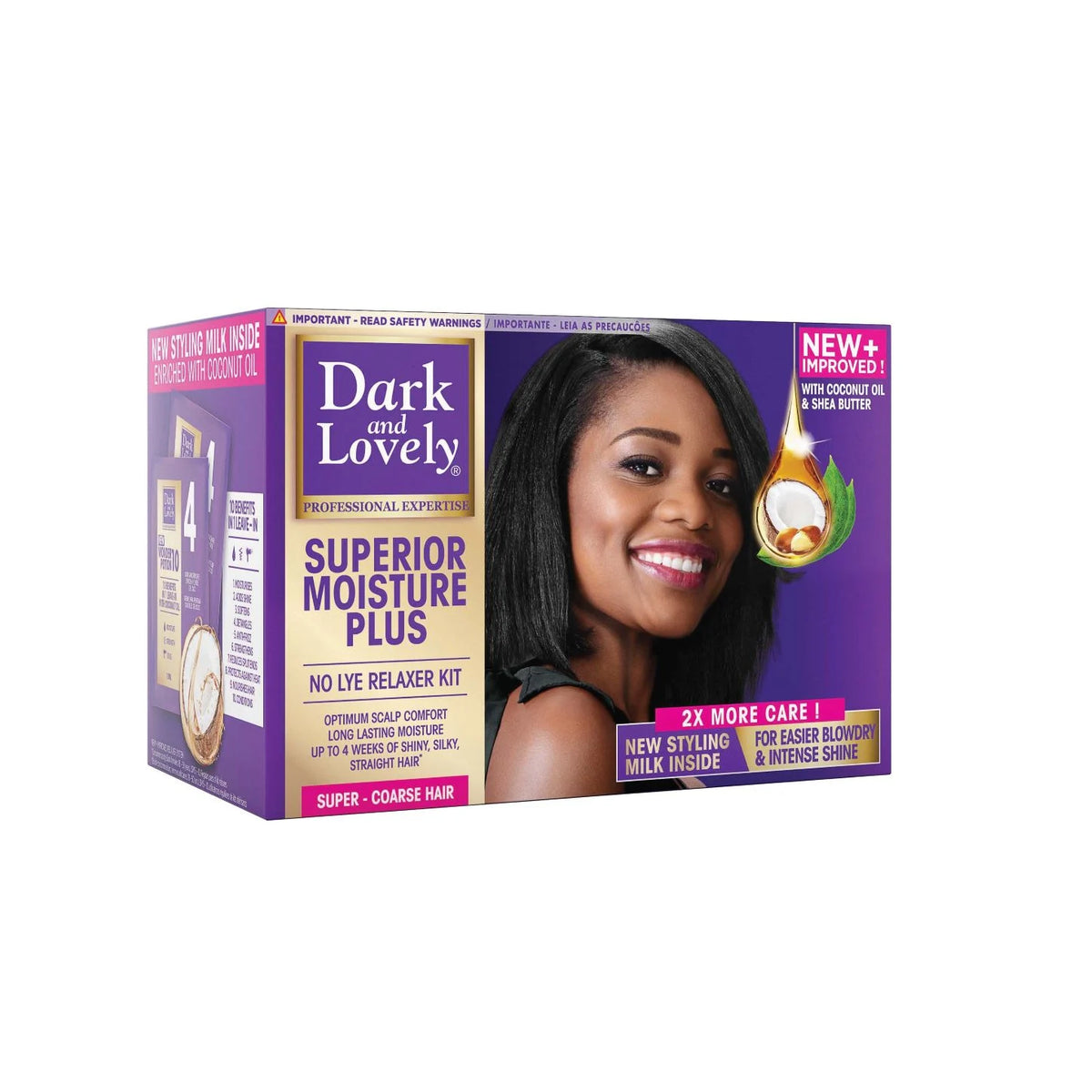 <transcy>DARK AND LOVELY - NO LYE RELAXER KIT - SUPERIOR MOISTURE PLUS</transcy>