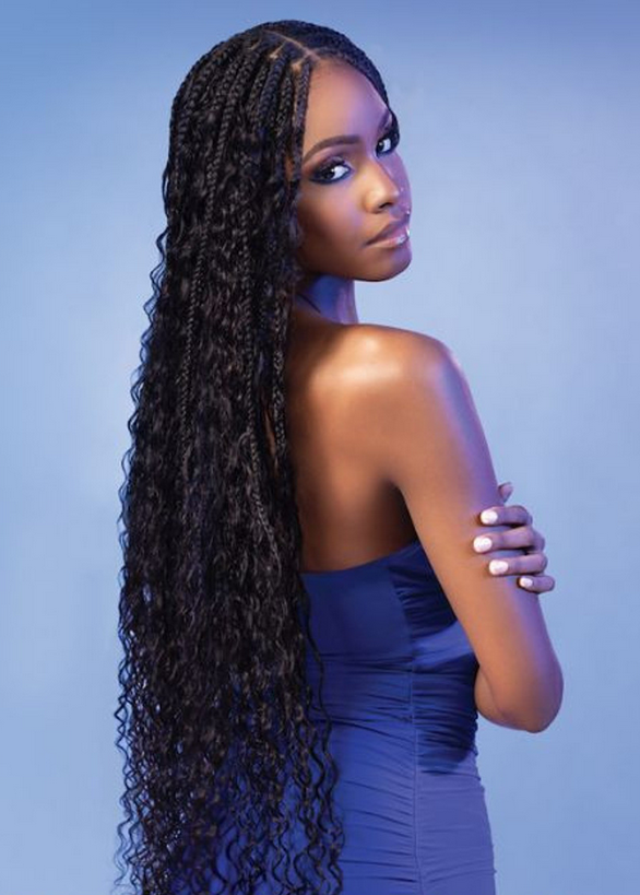 Human Hair Water Wave Bulk 18"