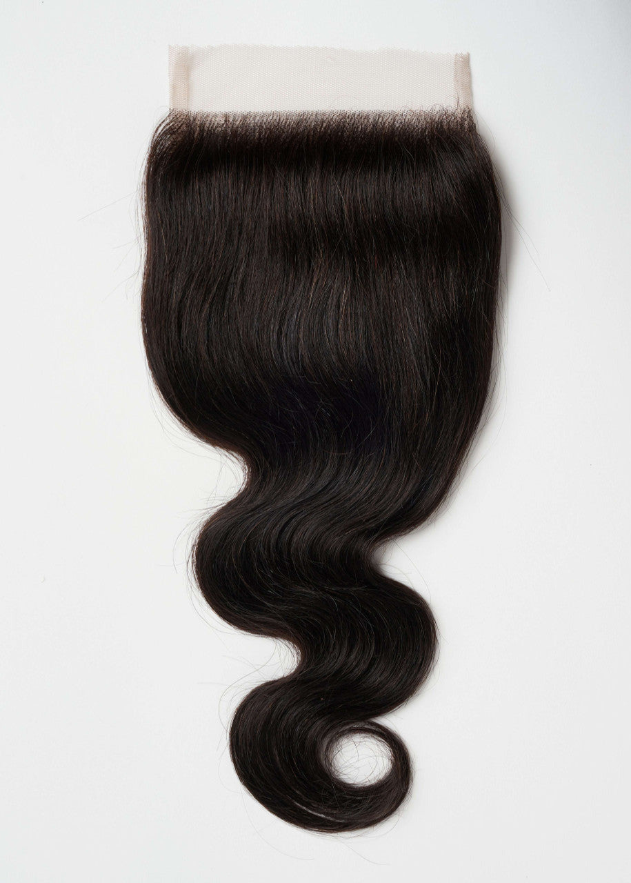 Human Hair Virgin Brazilian Lace Closure Body Wave