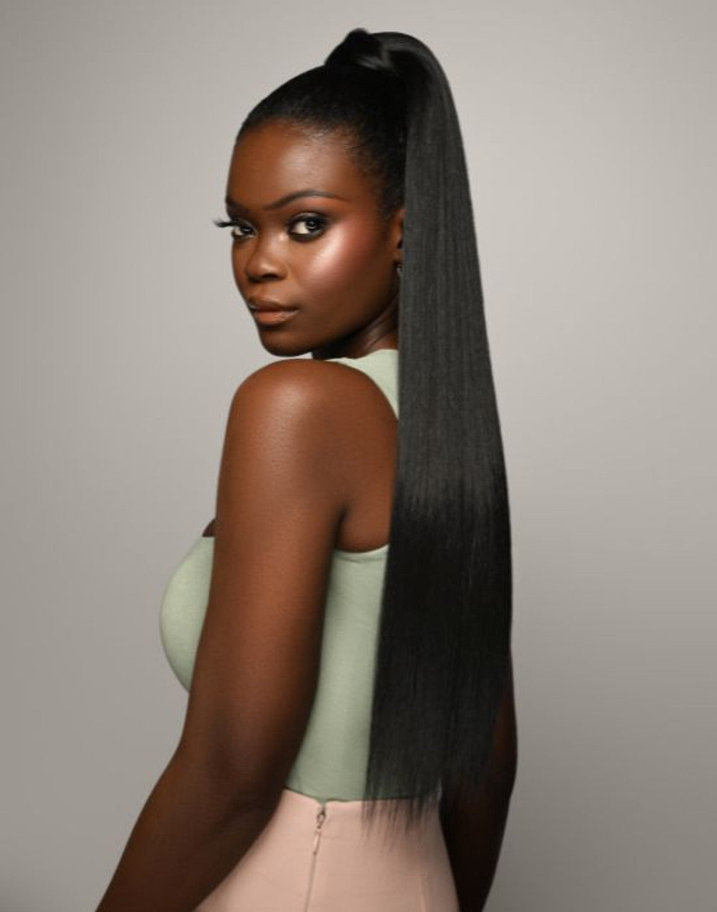 Heatsafe Ponytail - Slick 26"
