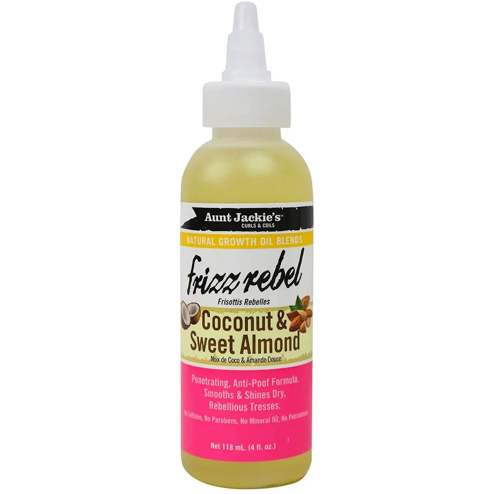 Aunt Jackie's Frizz Rebel Coconut & Sweet Almond 4oz