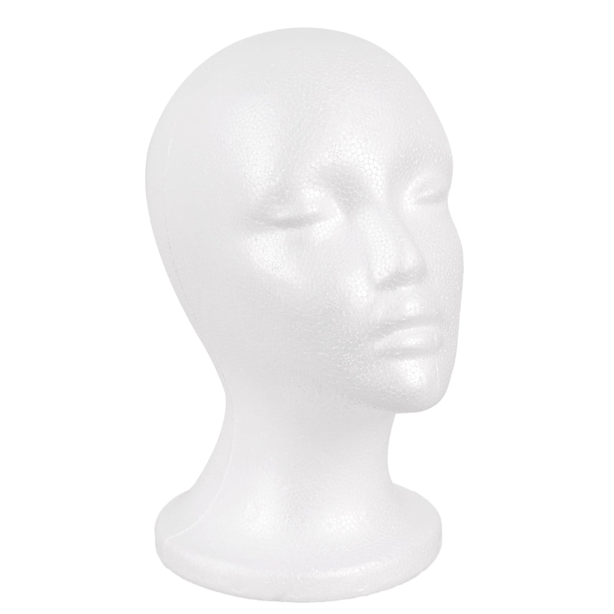 Lady Royal Foam Mannequin Head Stand for Wig Styling and Display – 52cm Circumference