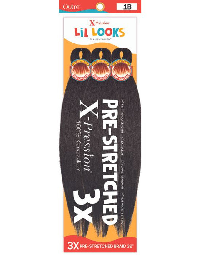 X-Pression Lil Looks 3X Pre-Stretched 32"