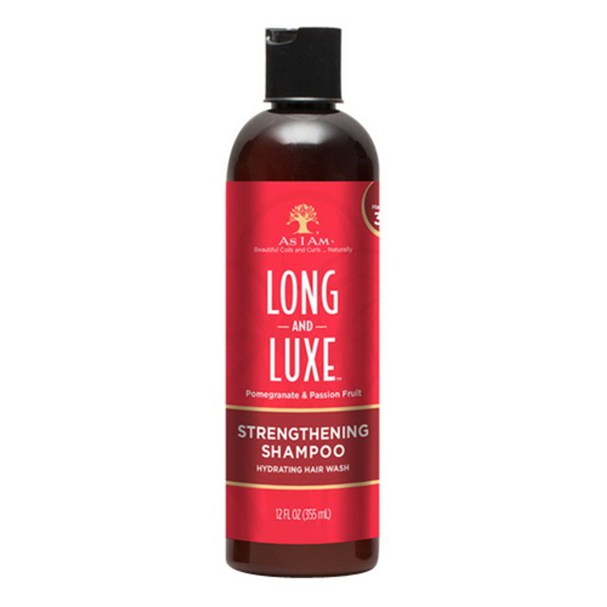 As I Am Long & Luxe Strengthening Shampoo 12oz