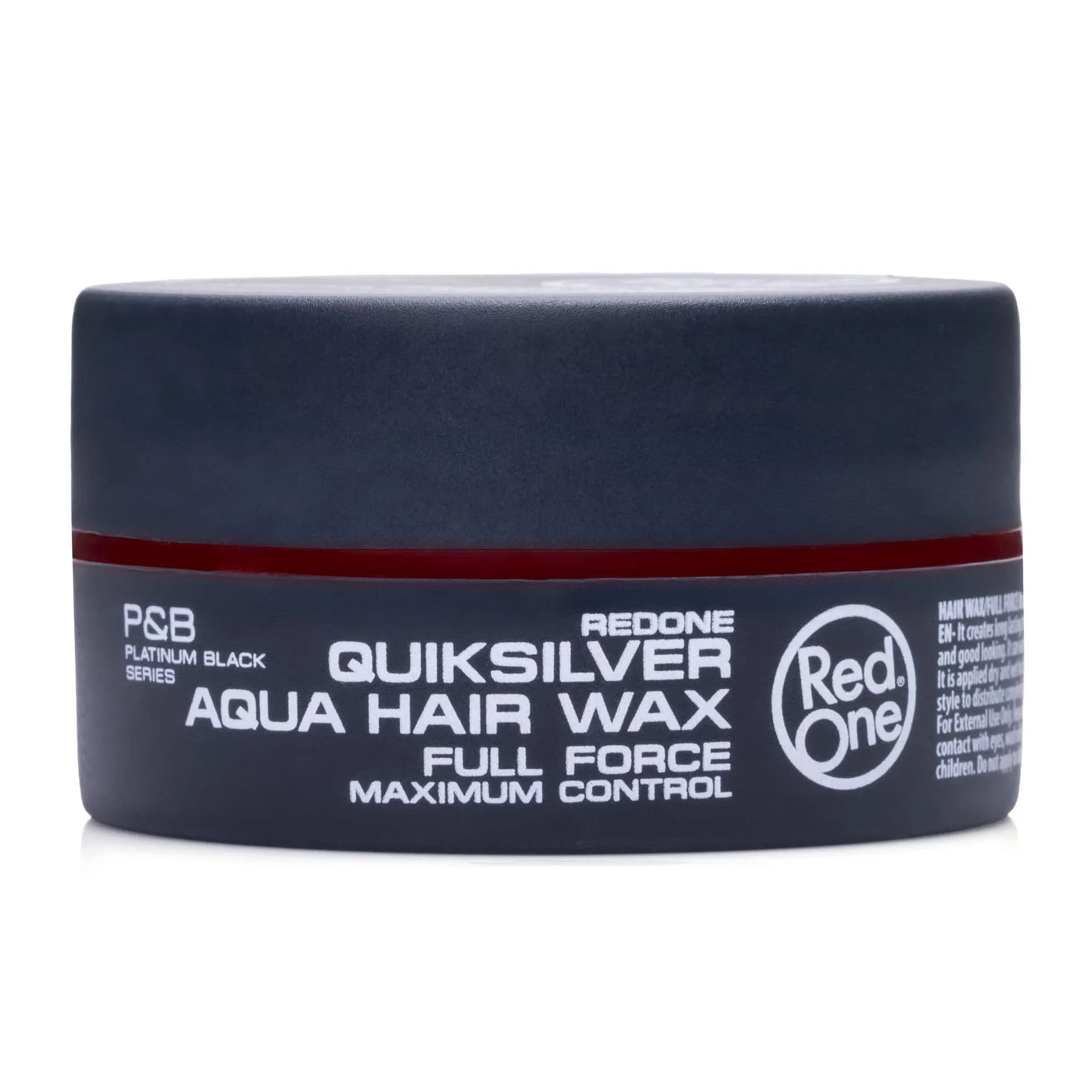 Red One Quicksilver Aqua Hair Wax 5.07oz