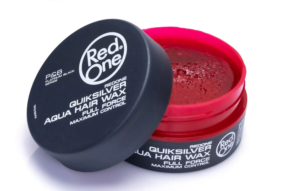 Red One Quicksilver Aqua Hair Wax 5.07oz