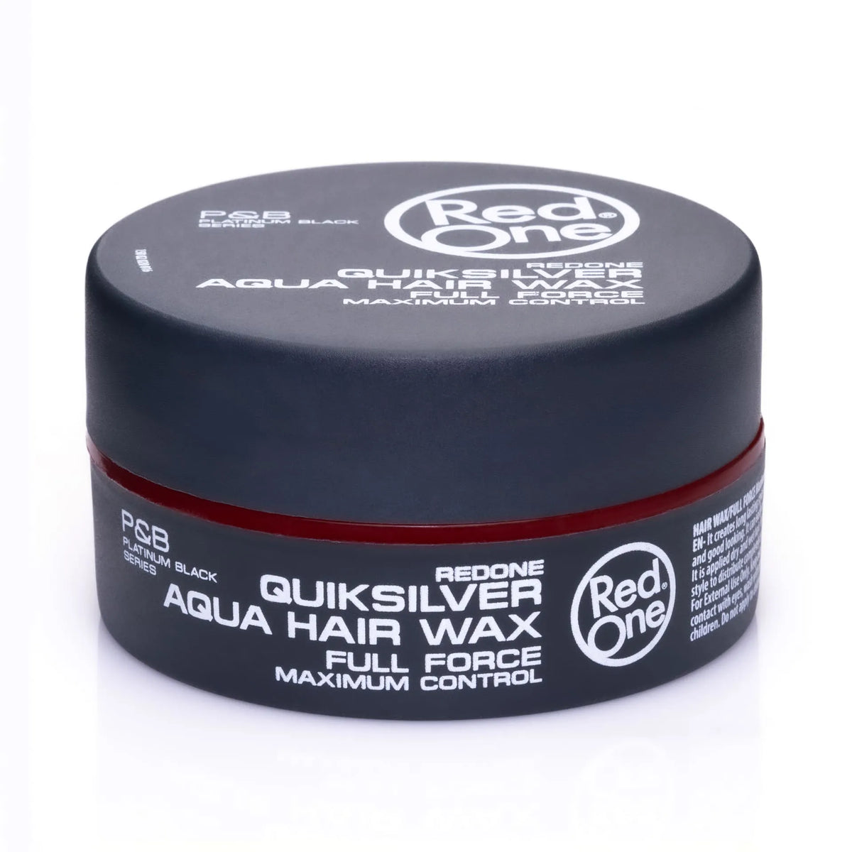Red One Quicksilver Aqua Hair Wax 5.07oz
