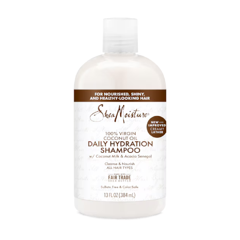 Shea Moisture 100% Virgin Coconut Oil Daily Hydration Shampoo 13oz