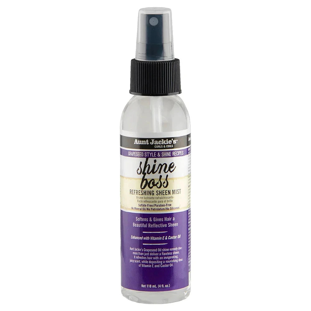 Aunt Jackie's Shine Boss Refreshing Sheen Mist 4oz