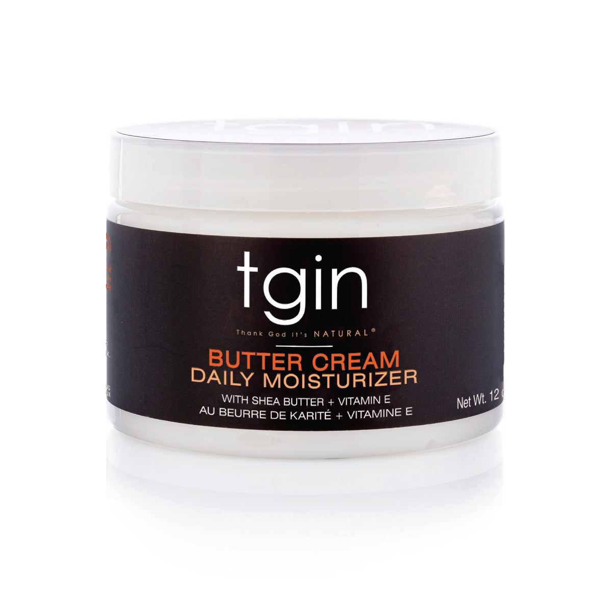 TGIN Butter Cream Daily Moisturizer with Shea Butter and Vitamin E 12oz