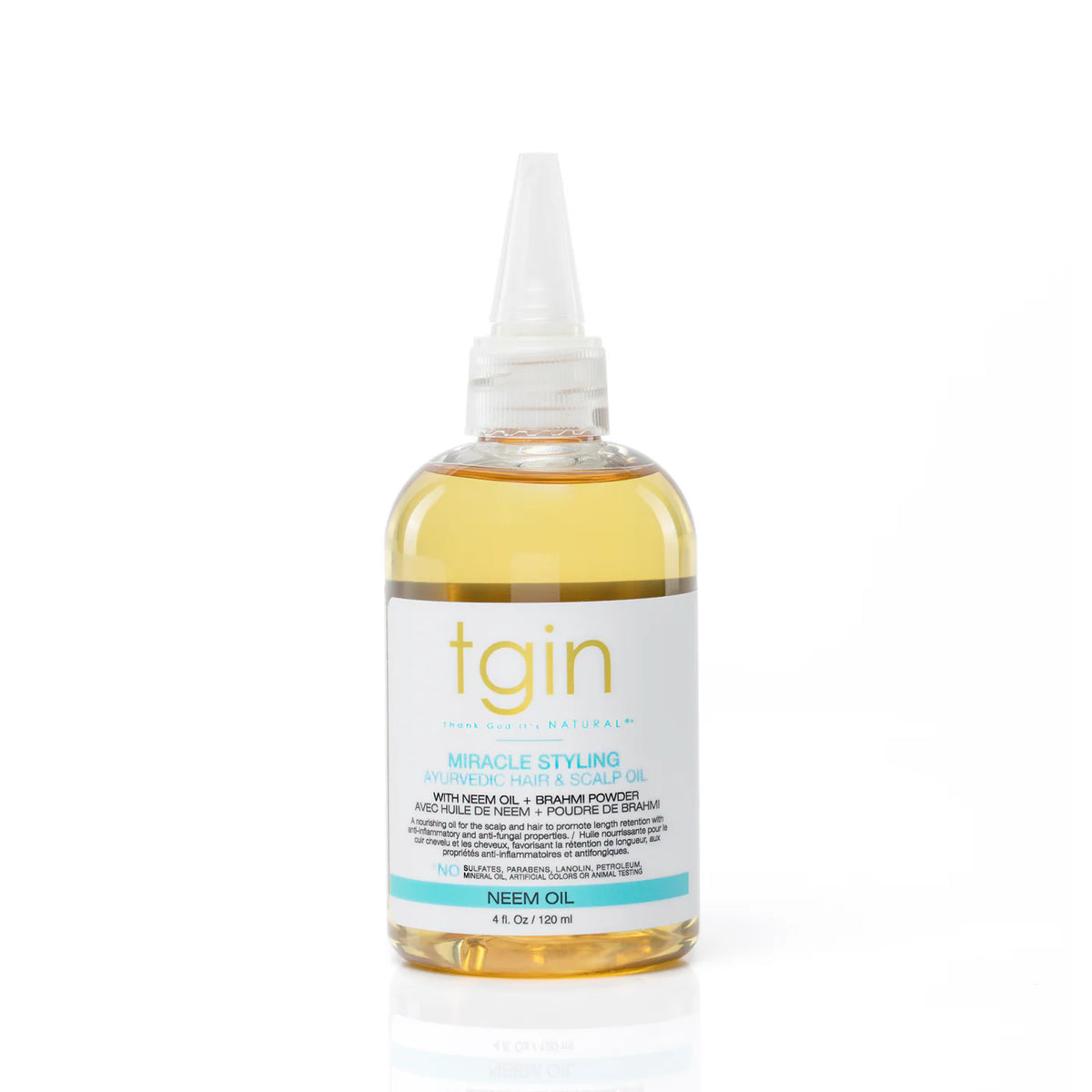 TGIN Miracle Styling Ayurvedic Hair & Scalp Oil 4oz