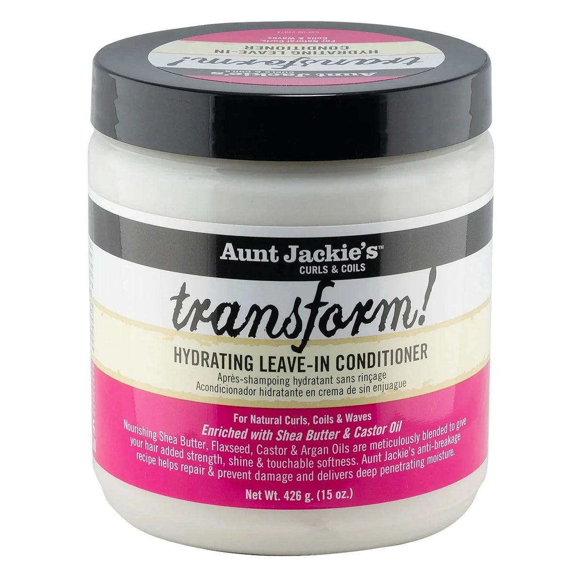 Aunt Jackie's Transform! Hydrating Leave-In Conditioner 15oz