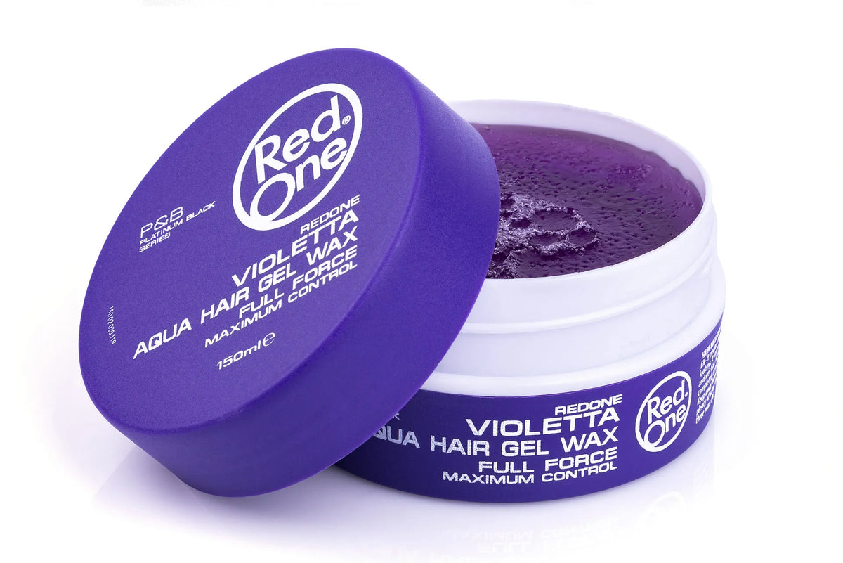 Red One Violetta Aqua Hair Gel Wax 5.07oz