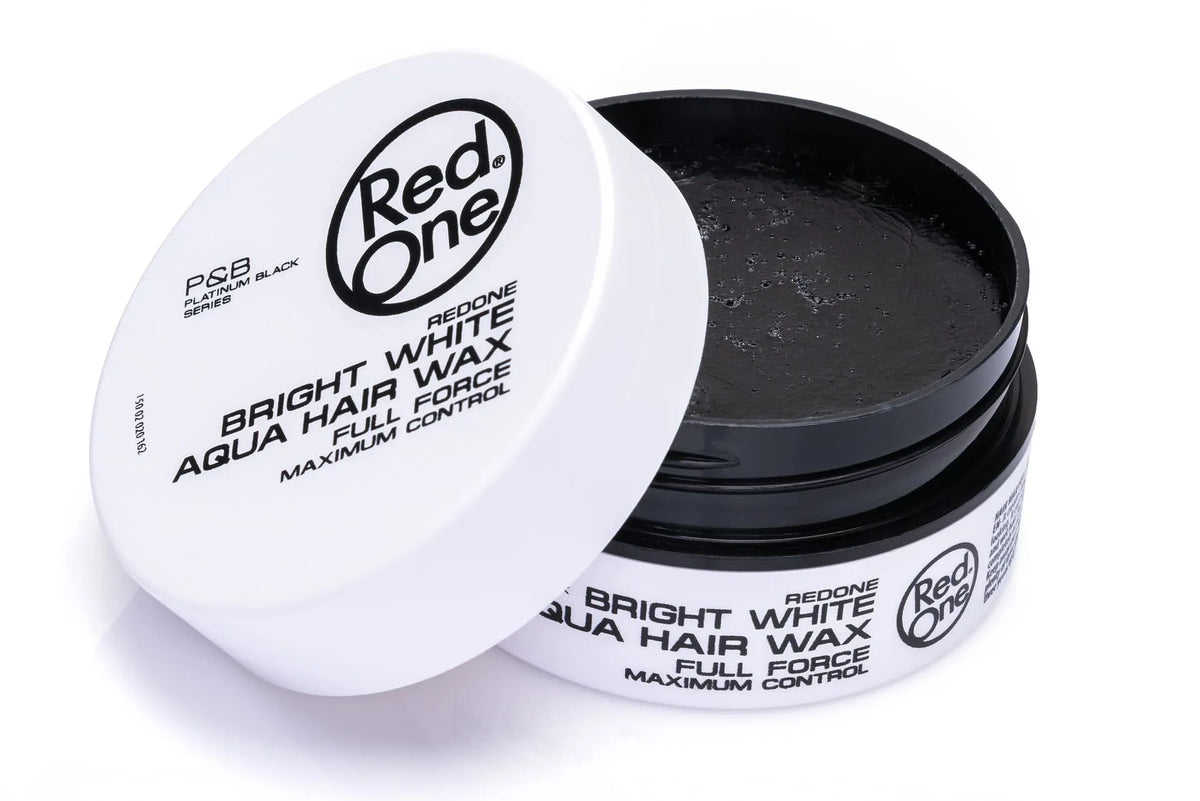 Red One Bright White Aqua Hair Wax 5.07oz