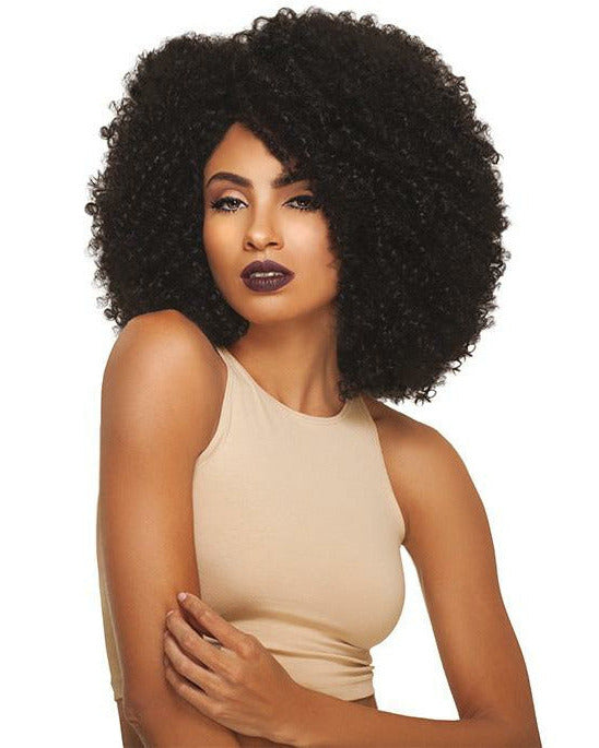 <transcy>100% SYNTHETIC LACE FRONT WIG 4A- KINKY</transcy>