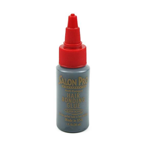 Salon Hair Bonding Glue (1oz, 2oz & 4oz) Black