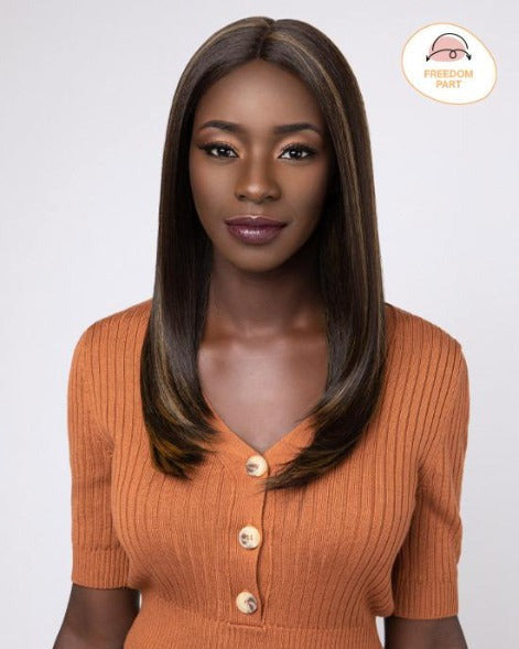 100% SYNTHETIC LACE WIG CLASSIC FLIP, 21"